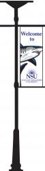 Street Pole Single Sided Banner 36" x 72"