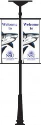 Street Pole Double Sided Banner 36" x 72"